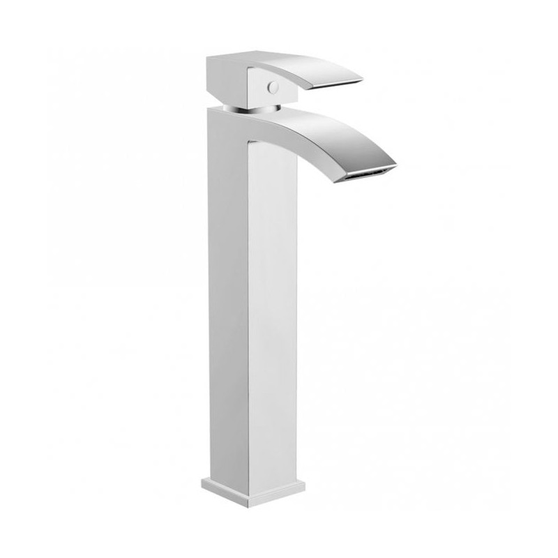 Brecon Freestanding Chrome Mono Bathroom Basin Tap