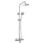 Plumb Essentials Thermostatic Shower Kit - Chrome