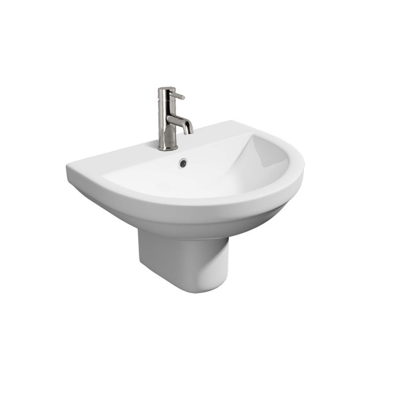 Bijoux 550mm 1 Tap Hole Basin