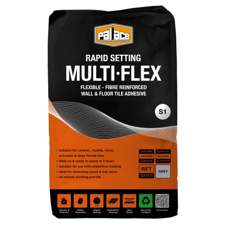 PALACE Multi Flex Tile Adhesive – Grey