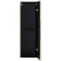 900mm Country Oak Wall Mounted Tall Cabinet