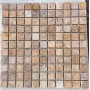Light Travertine Mosaic - 30.5x30.5cm