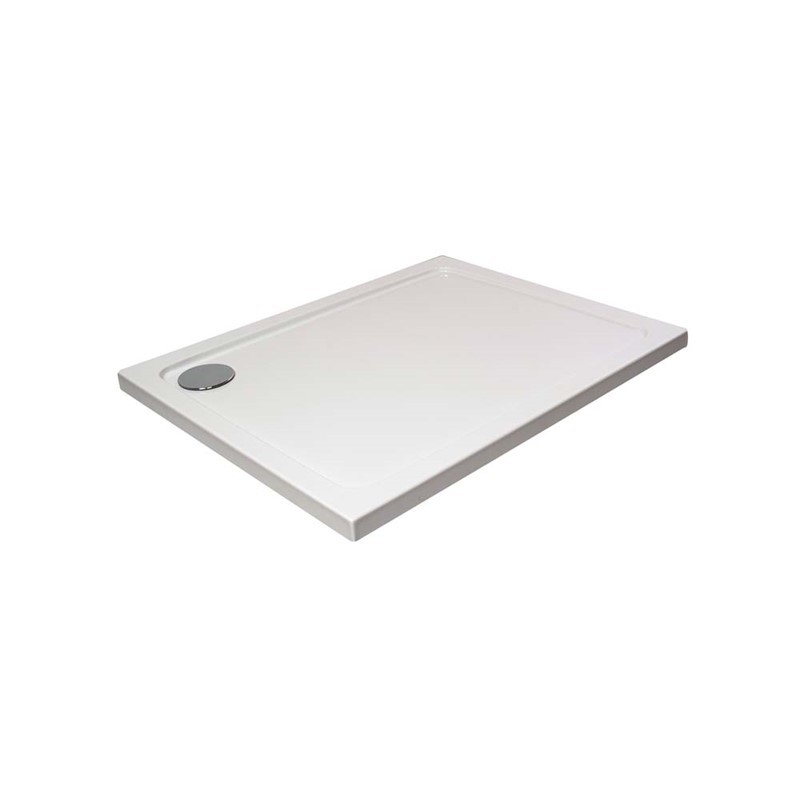Hydro45 900x800mm White Rectangular Shower Tray
