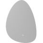Sophie Brushed Bronze Pebble 500mm LED Touch Mirror