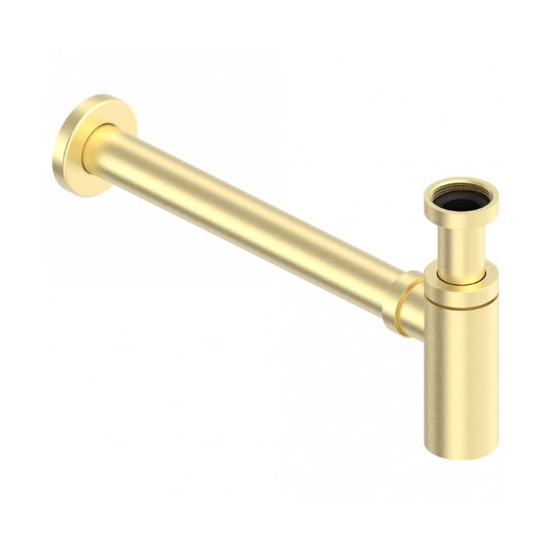 Brushed Brass 330mm Bottle Trap