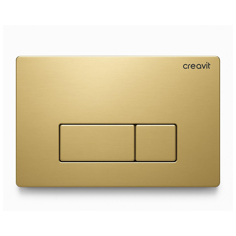 Creavit Arc Brushed Gold Painted Control Panel