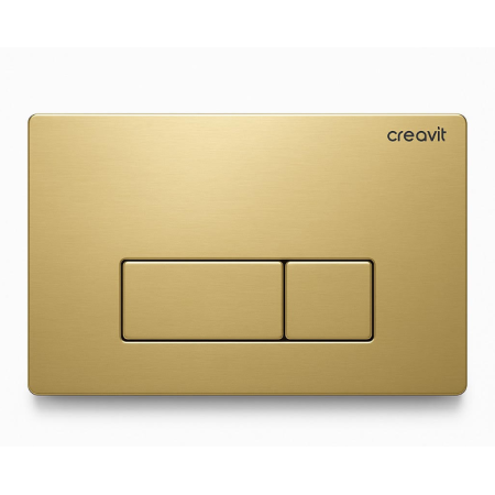 Creavit Arc Brushed Gold Painted Control Panel