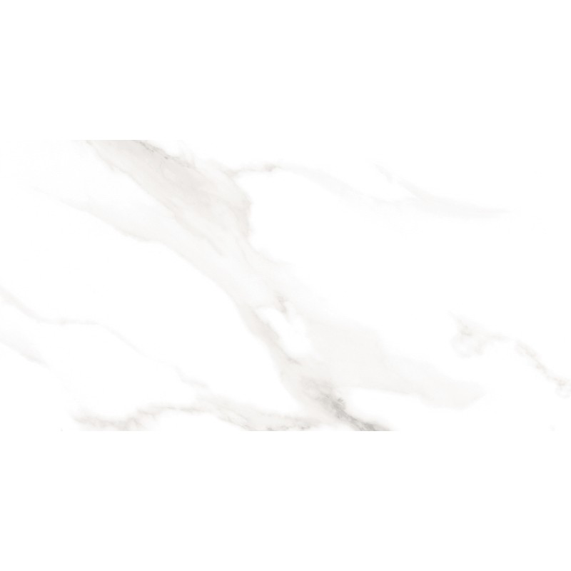 Statuario Imperio Gloss White Porcelain Tile 30x60cm