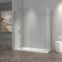 TI8 Chrome 1100x1950x8mm Wetroom Panel