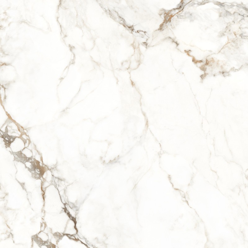 Celestino Gold Gloss 100x100cm Marble Effect Porcelain Tile