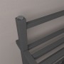 Eastbrook Launton 1200 x 500mm Straight Matt Anthracite Towel Rail