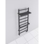 Eastbrook Launton 1200 x 500mm Straight Matt Anthracite Towel Rail