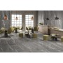 Glize Smokey Matt Carving 60x120cm Marble Effect Porcelain Tile