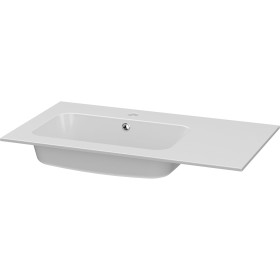 Idro 800 Cast Basin Left Hand – Gloss White Idro 800 Cast Basin Left Hand – Gloss White