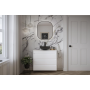 Byford 700 Two Drawer Slim Vanity Unit – White Matt