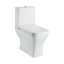 Modern Close Coupled Toilet with Fixings