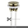 Harbour 38mm Brushed Brass Cistern Flush Button – Dual Flush Compatible