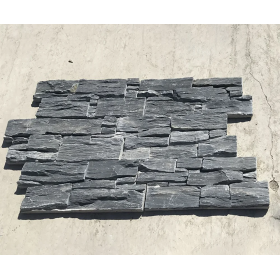 Black Slate Natural Stone Wall Cladding 15x60cm Black Slate Natural Stone Wall Cladding 15x60cm