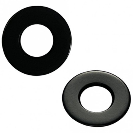 Round Black Overflow Cover