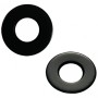 Round Black Overflow Cover