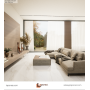 Marbelous White Gloss 60x120cm Marble Effect Porcelain Tile