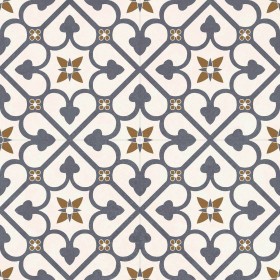 BRIGHTON BLUE PATTERNED PORCELAIN TILE 45X45cm BRIGHTON BLUE PATTERNED PORCELAIN TILE 45X45cm