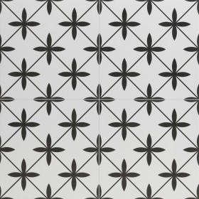 Lisbon Star White Patterned Ceramic Tile – 450x450mm Lisbon Star White Patterned Ceramic Tile – 450x450mm