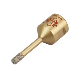 6mm M14 Gold-Brazed Dry Diamond Drill Bit