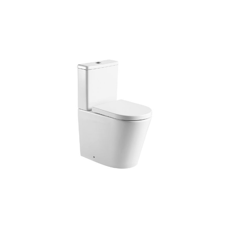 Tailored Ferrara Plus Rimless Short Projection Comfort Height WC with Soft Close Seat