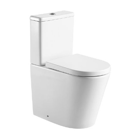 Tailored Ferrara Plus Rimless Short Projection Comfort Height WC with Soft Close Seat