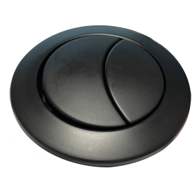 Orca Black 38mm Universal Cistern Push Button – Matt Black