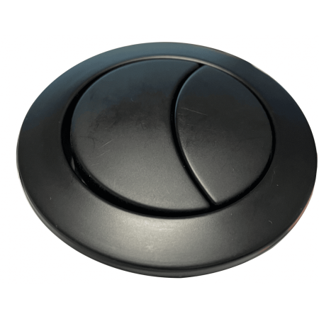 Orca Black 38mm Universal Cistern Push Button – Matt Black