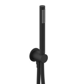 Safari Mini Shower Kit with Integrated Outlet – Matt Black