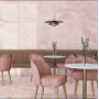 Grace Rose Polished 60x120cm Pink Onyx Effect Porcelain Tile