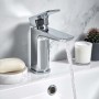 Muro Basin Mono Mixer Tap – Chrome
