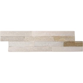 Oyster Beige Tile Split Face - 3D Effect 100x360 Oyster Beige Tile Split Face - 3D Effect 100x360