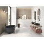 Woodgrain Haya Decor 40×120 – White-Body Slat Effect Wall Tile