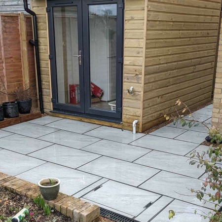 Anthracite Grey Outdoor Porcelain Paving Tiles – 900x600mm – 20mm