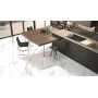 Statuario Imperio White Matt Marble Effect Porcelain Tile 60x60cm