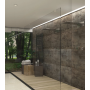 TAU Ceramica Ferrum Metallic Steel Semi-Polished Porcelain Tile 60x120cm