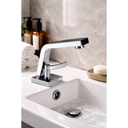 BASEL Basin Mixer With Clicker Waste