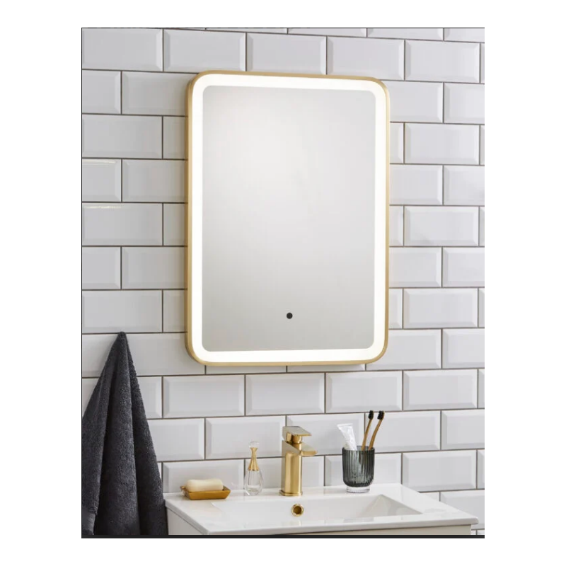 Ottone Square LED Bathroom Mirror – 500 × 700 mm (OT5070)
