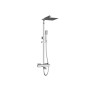 Pure Thermostatic Bar Shower with Rigid Riser & Bath Filler Spout (SHO031PU)