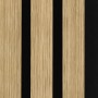 Medium Oak Acoustic Slatted Wall Panel 600x2400mm