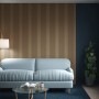 Medium Oak Acoustic Slatted Wall Panel 600x2400mm