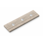 Travertine Pearl Border – Porcelain Decorative Strip 6x30 cm