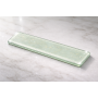 Aurora Mint Sparkle Glass Border Tile 5x25cm