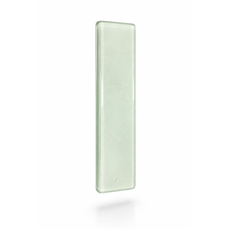 Aurora Mint Sparkle Glass Border Tile 5x25cm