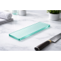 Mint Glass Border Tile 5x25cm