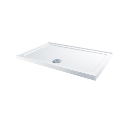 MX Trays Elements Low Profile Rectangular Shower Tray 1200x800mm – White